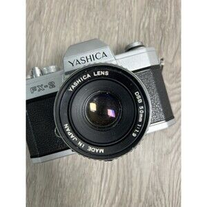 Vintage Yashica FX-2 Film Camera DSB 50mm 1:1.9  Yashica Lens  UNTESTED Japan